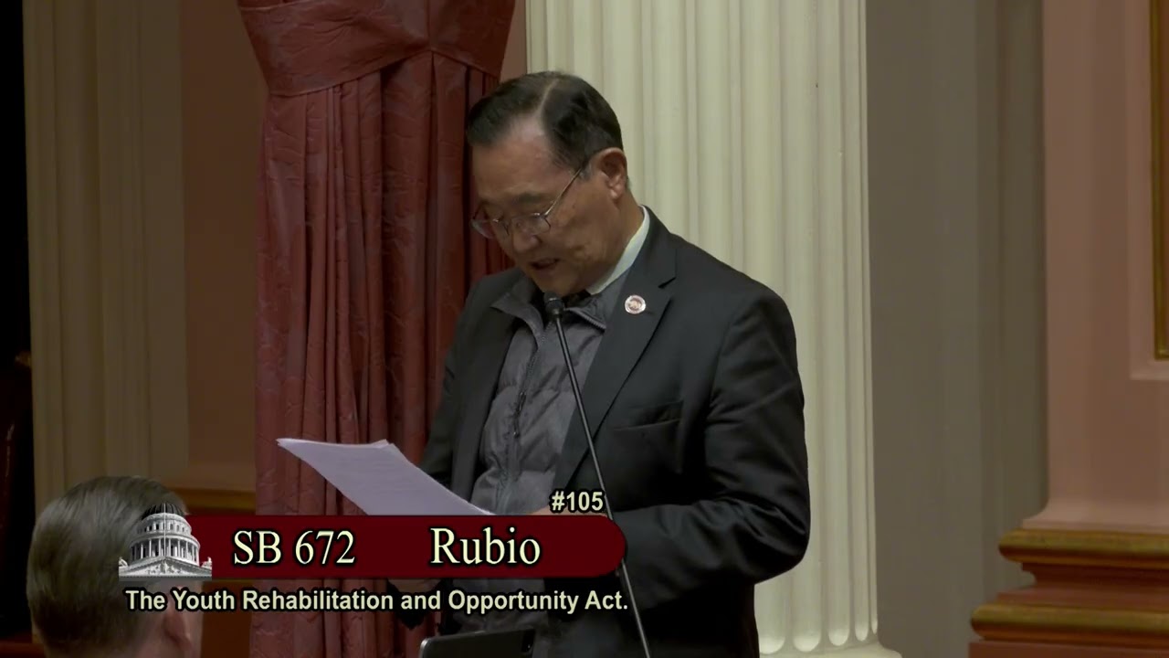 Senator Steven Choi Speaks in Opposition to SB 672