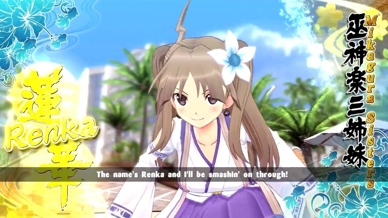Senran Kagura: Estival Versus | Renka vs. Ryōna