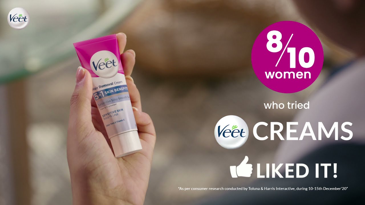Sensitive Skin Rejoice! Veet Hair Removal Cream is Here for You
