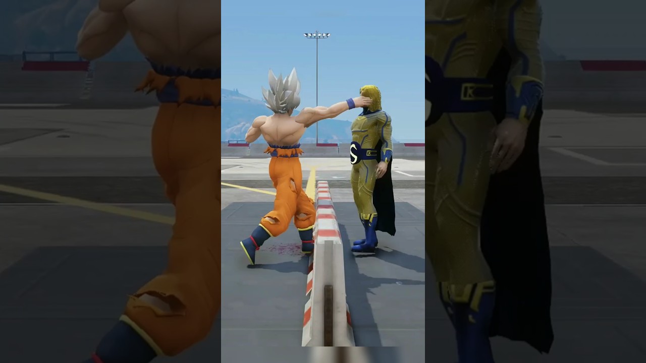 SENTRY VS MARVEL, DC AND ANIME HEROES SLAP BATTLE - WHO IS STRONGEST | #Shorts | #gta5 | #gaming