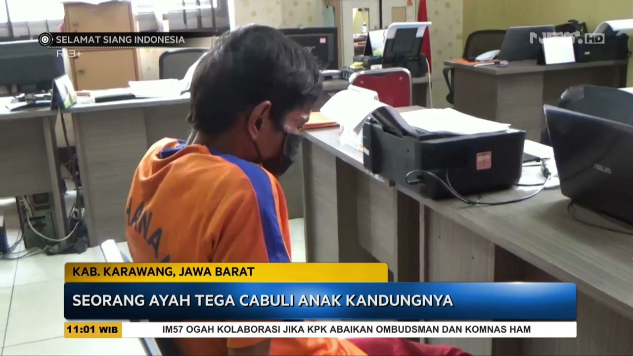 Seorang Ayah Bejat Tega Cabuli Anaknya Sendiri - SSI
