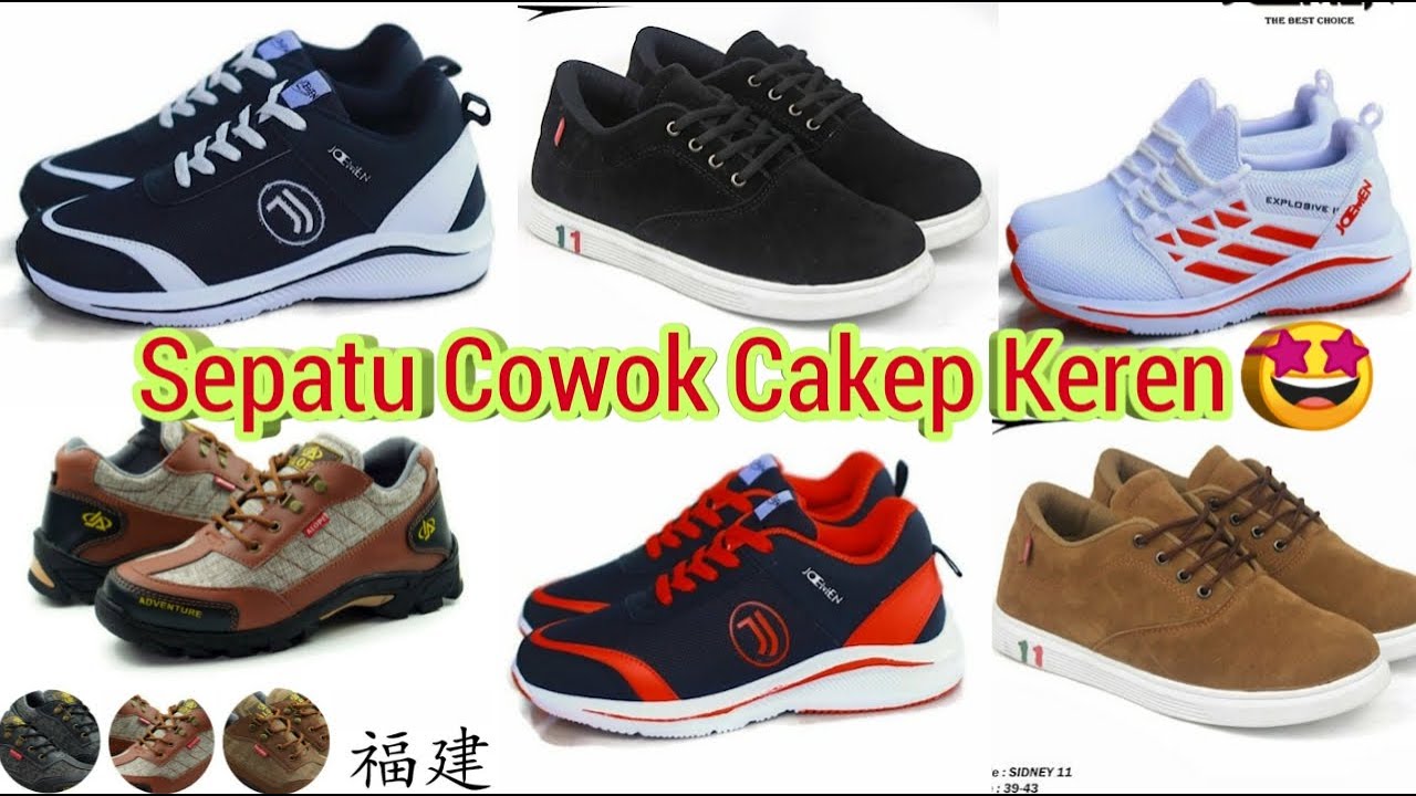 Sepatu Sneakers Pria Tren 2022, Sepatu Pria Sneaker Casual Sport Terbaru - Sepatu Model Sekarang