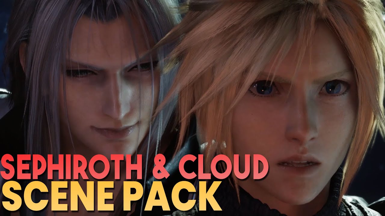 Sephiroth and Cloud Scene Pack || 1080p, 60FPS || Final Fantasy 7 Remake