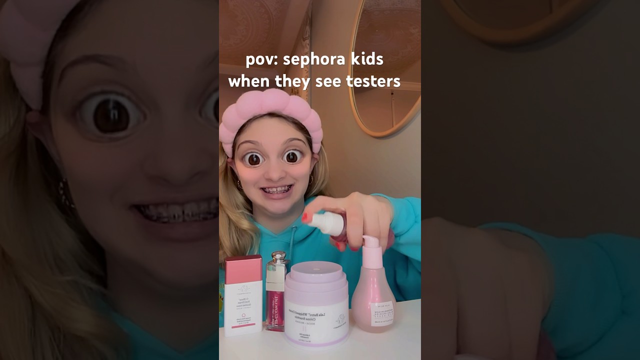 Sephora kids 🤦🏼‍♀️ #skincare #preppygrwm #preppy #haul #shopping #sephorakids #sephoratesters