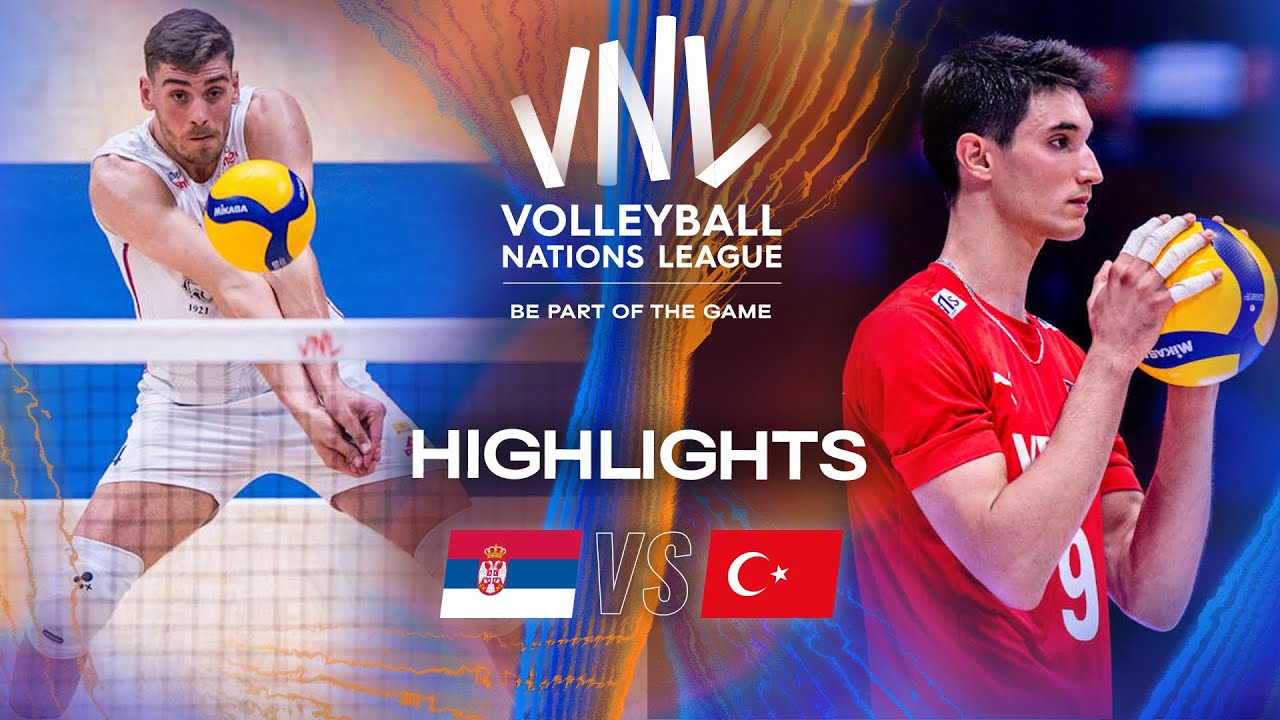 Serbia 🇷🇸 vs. Türkiye 🇹🇷 - Highlights | Week 1 | Men's VNL 2025