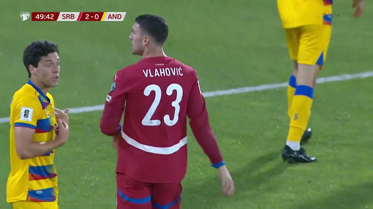 Serbia vs Andorra 3:0 | Highlights | FIFA World Cup 2026 Qualifiers | Leskovac, 10. 6. 2025