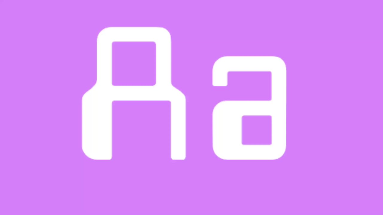Serbian Artistic Alphabet (no transition)