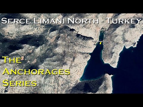 Serce Limani North, Mediterranean coast of Turkey (The Anchorages Series)