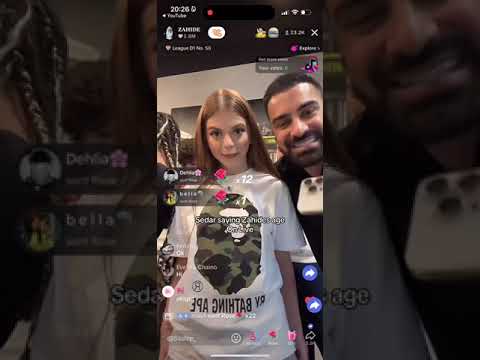 serdar lunatix reveals zahide’s age on tiktok live .