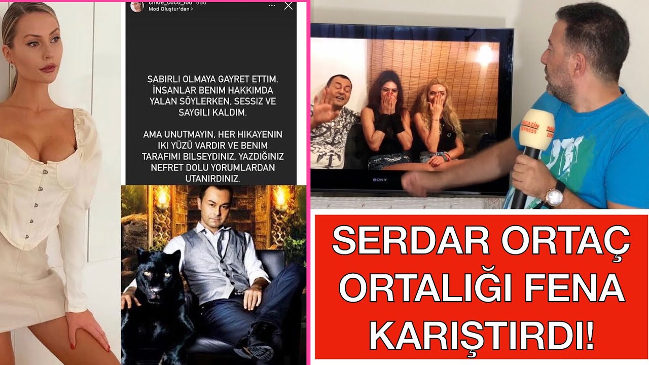 SERDAR ORTAÇ ORTALIĞI KARIŞTIRDI! Eski eş Chloe Loughnan cevap verdi! #serdarortac #chloeloughnan