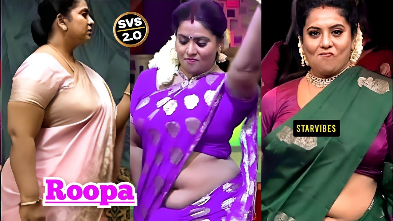 Serial Actress Roopa Sree |StarVibes South #roopasree #rupashree #tamil