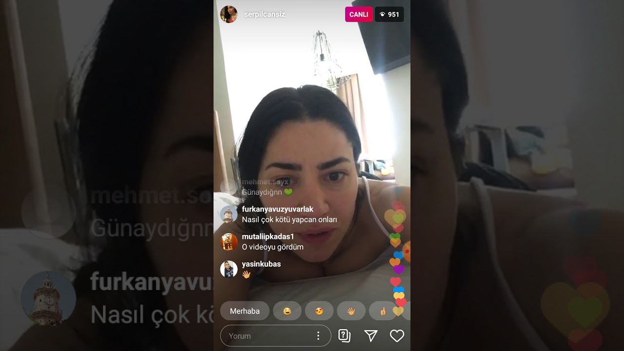 Serpil cansiz instagram canli yayin 26.04.2020
