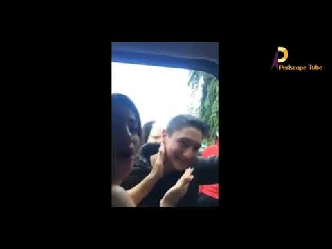 Serpil Cansız yoldan geçen genç erkekleri doya doya öpüyor