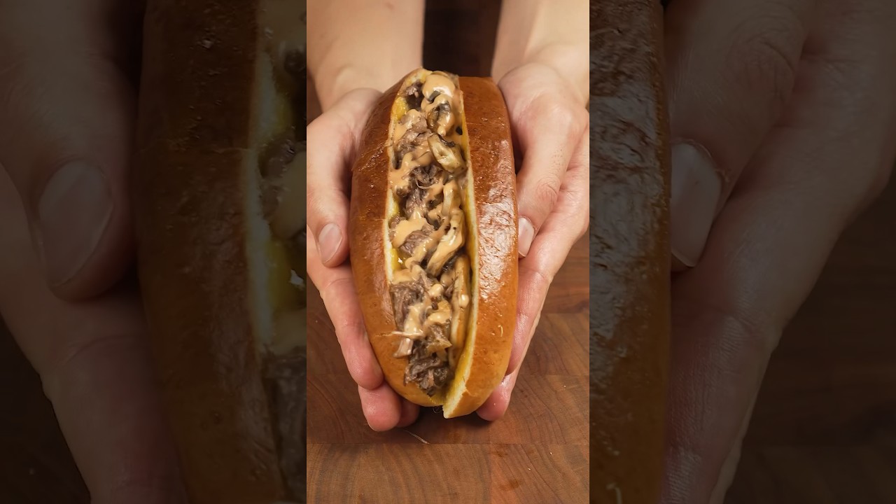 Sert ve kemikli etleri pamuk gibi yumuşak hale getirip tiftik sandviç yapıyoruz 🌝🌭🥩🍔