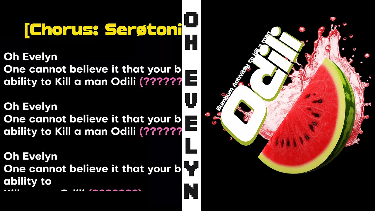 Serøtonin, Tiimie - Oh Evelyn, Odili (Official Teaser Lyrics)