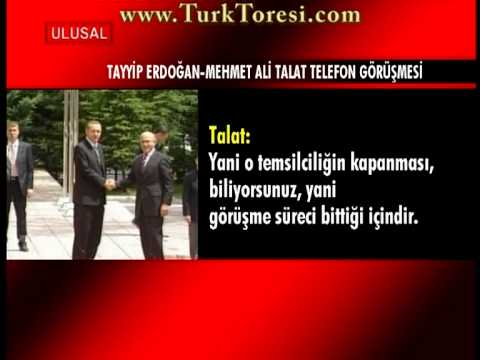 Ses Kaydı - Tayyip Erdoğan - Mehmet Ali Talat Görüşmesi - www.TurkToresi.com