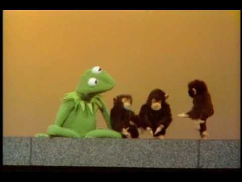 Sesame Street - Kermit counts monkeys