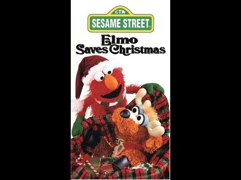 Sesame Street: Elmo Saves Christmas (1996 VHS) (Full Screen)