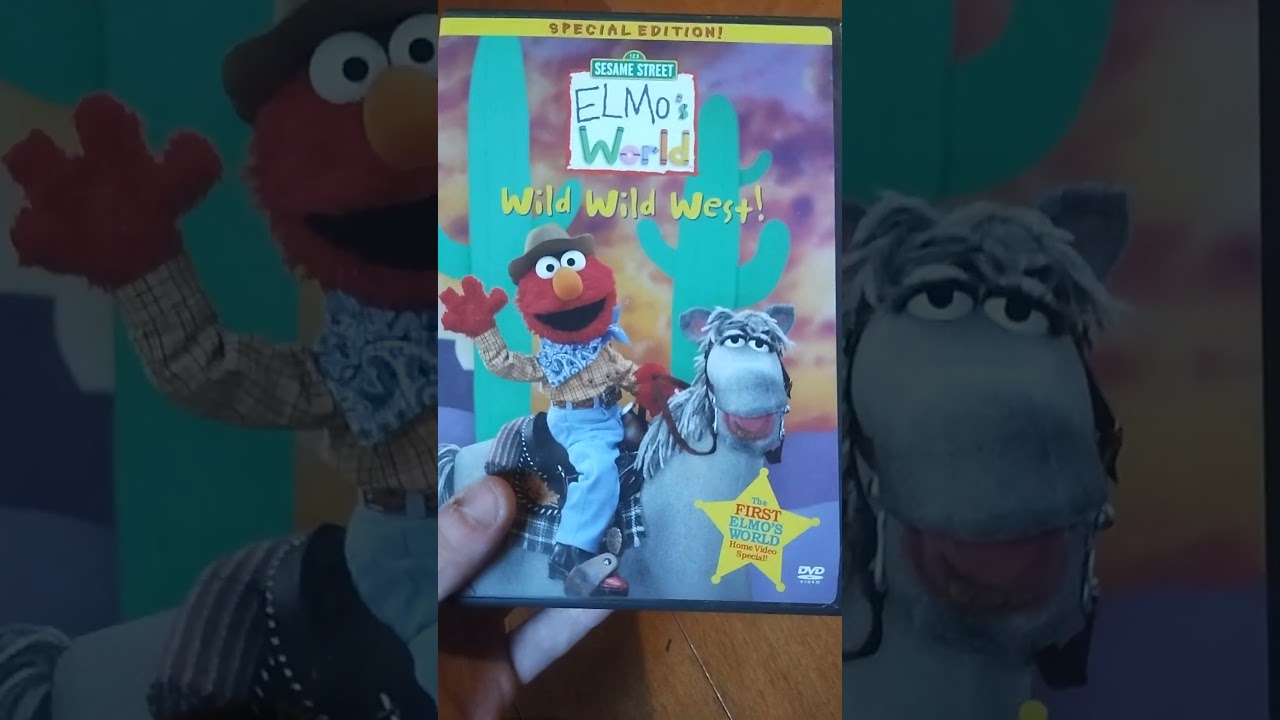 Sesame Street Elmo's world wild wild West 2001 dvd review