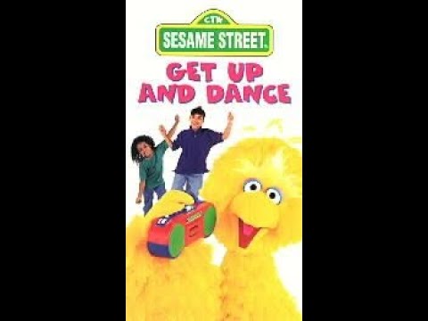 Sesame Street: Get Up and Dance (1997 VHS)