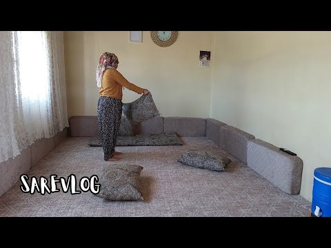 Sessiz Vlog🎑Detaylı Oturma Odası Temizliği/Dip Köşe Temizlik Günüm/Hafta Sonu Urfada Küçük Gezimiz