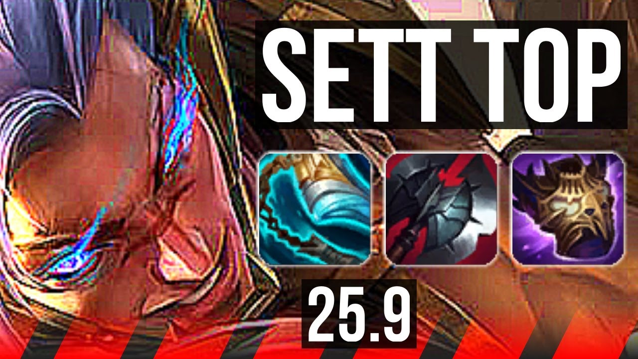 SETT vs GWEN (TOP) | NA Grandmaster | 25.9