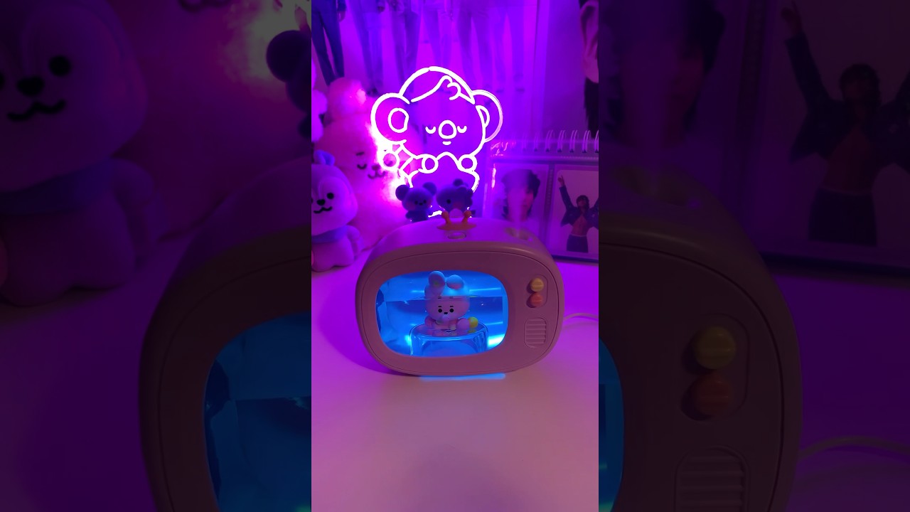 setting up my BT21 Cooky humidifier 💜 #bt21 #bt21cooky #bt21_universe #bts #btsarmy #jungkook