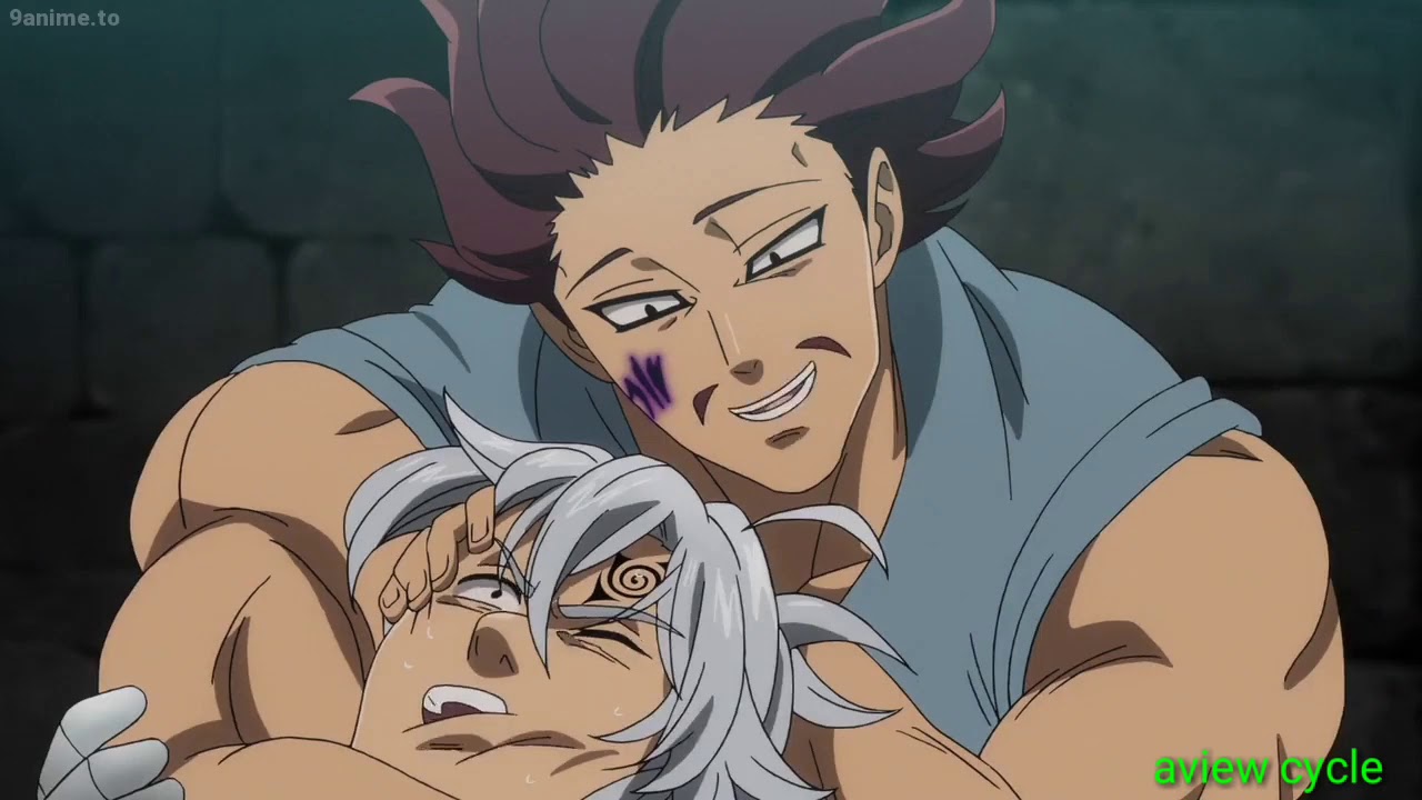 Seven Deadly sins  season3 episode 22 English dub HD720 Highlight Estarossa vs Monspeet & derieri