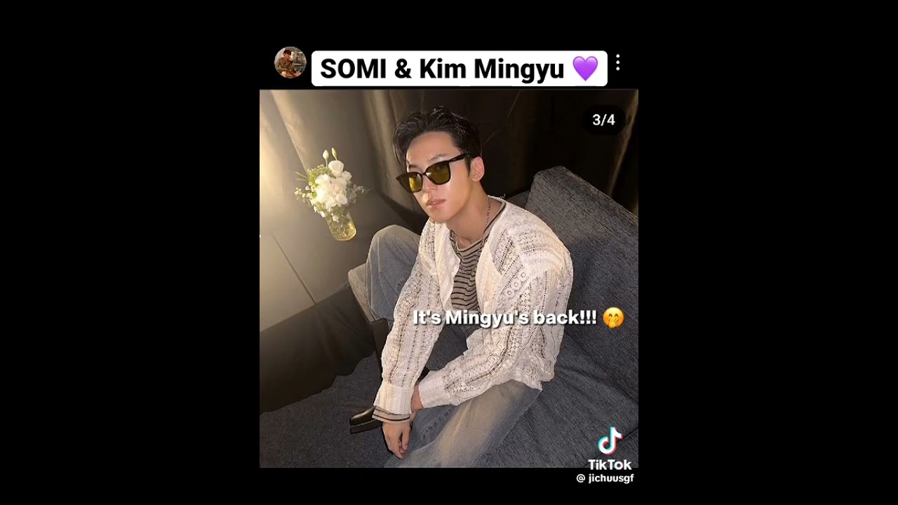 Seventeen Mingyu and SOMI are dating ! #jeonsomi #somi #seventeenmingyu #mingyu #kpop