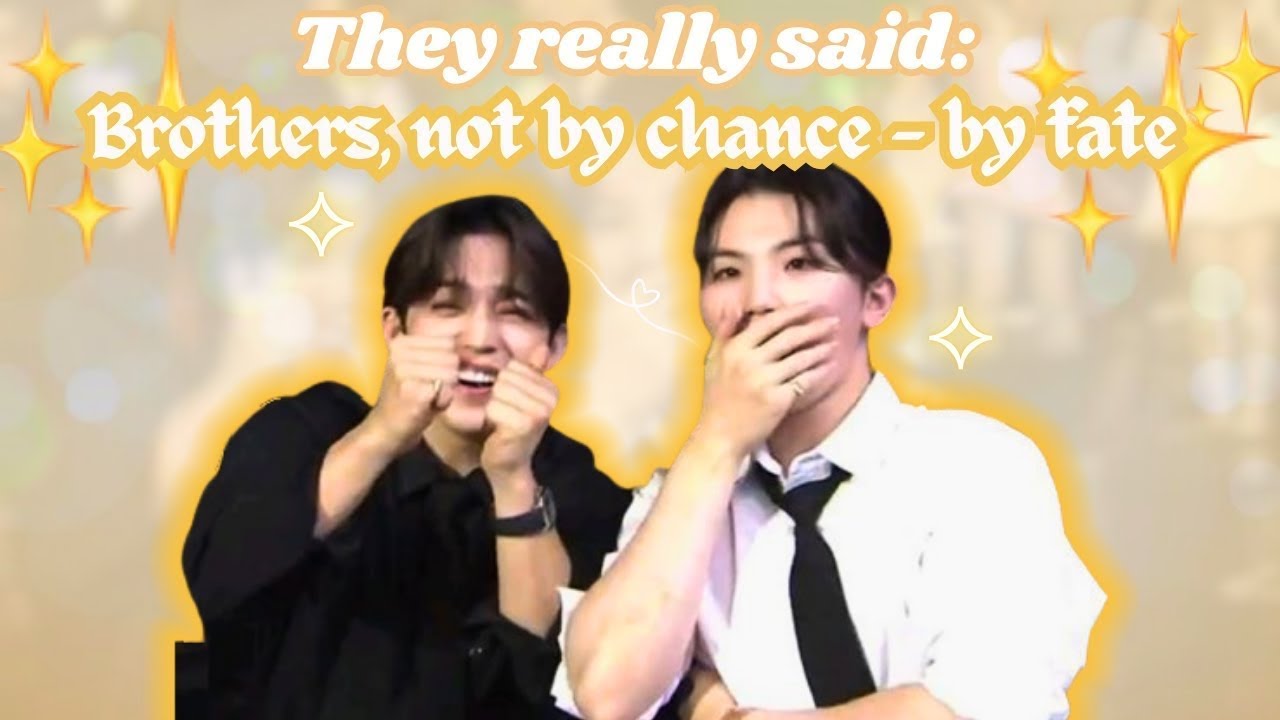 SEVENTEEN'S WOOZI & S.COUPS, Bromance Level:✨Telepathic✨