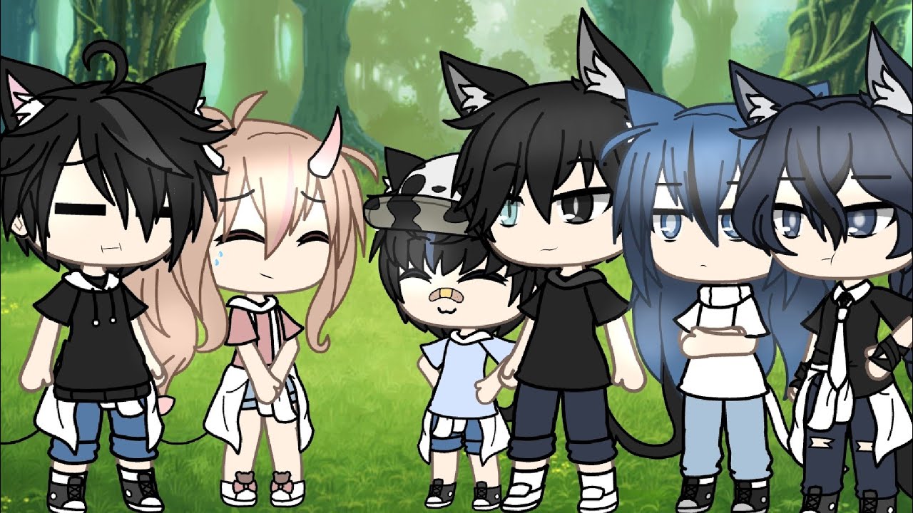 Sevgilimin aile'si ile 1 gün{Gacha life türkçe}