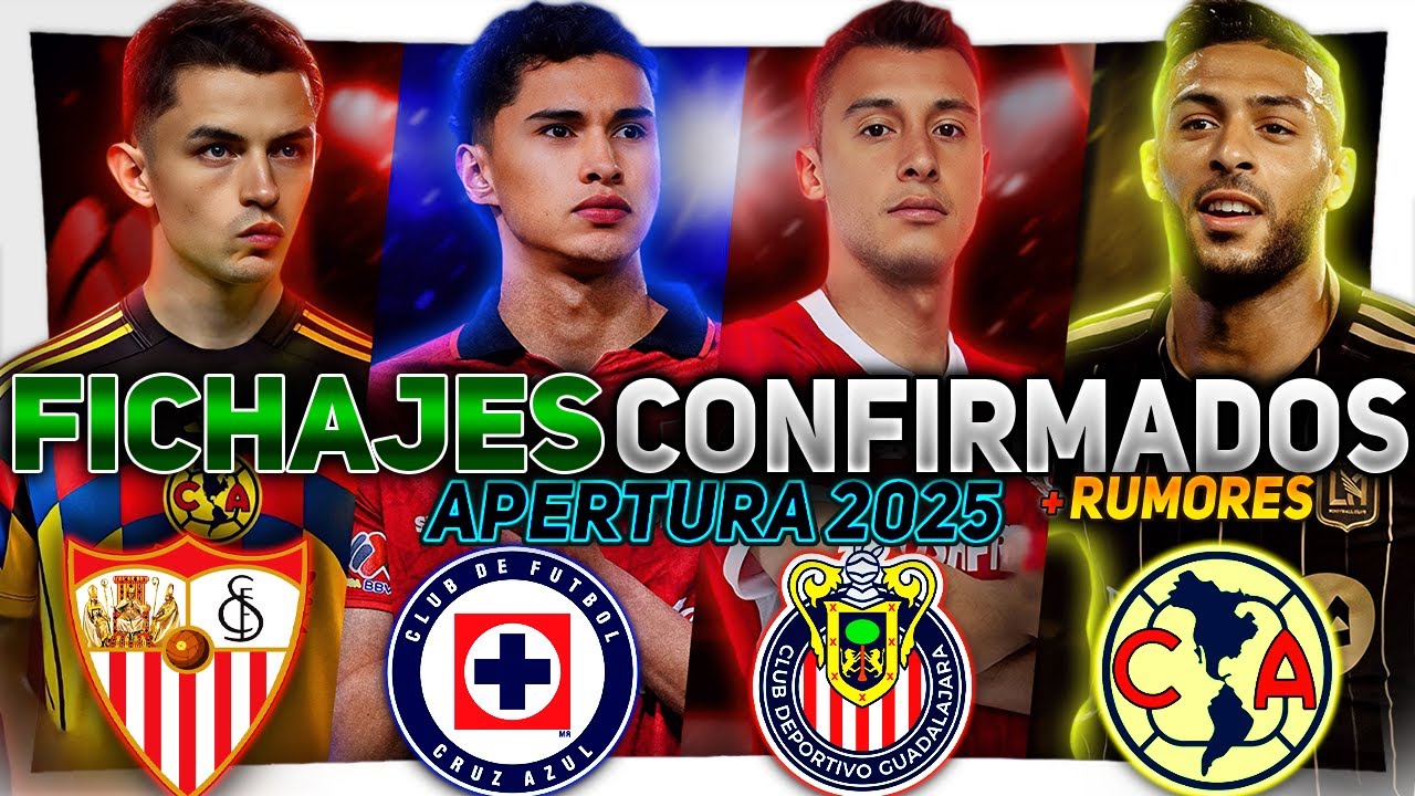 ¡SEVILLA QUIERE a FIDALGO! ¡AMERICA va por BOUANGA! ¡MARQUEZ a CRUZ AZUL! ¡FICHAJES de la LIGA MX!