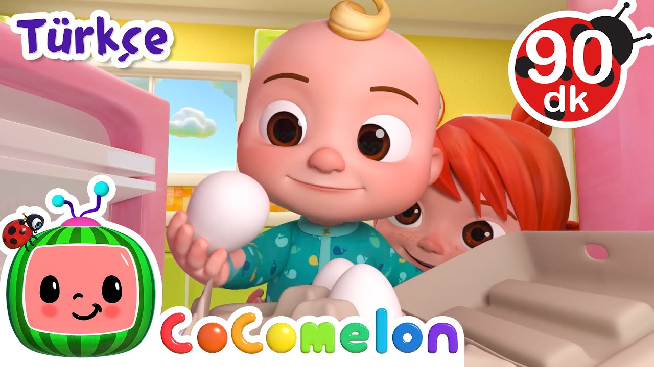 Sevimli Yumurta 🐣 | CoComelon Türkçe | Çizgi Film | Bebek Şarkıları