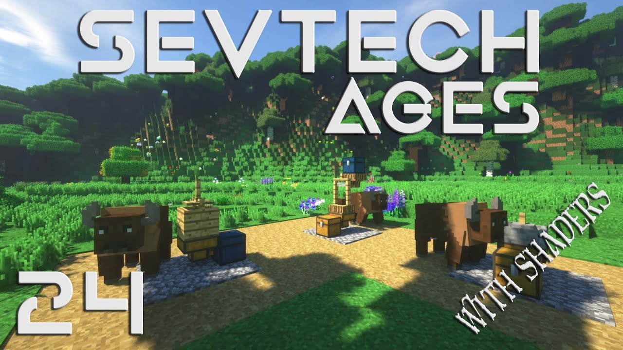 SevTech Ages | Episode 24 | Horse Powered Press!