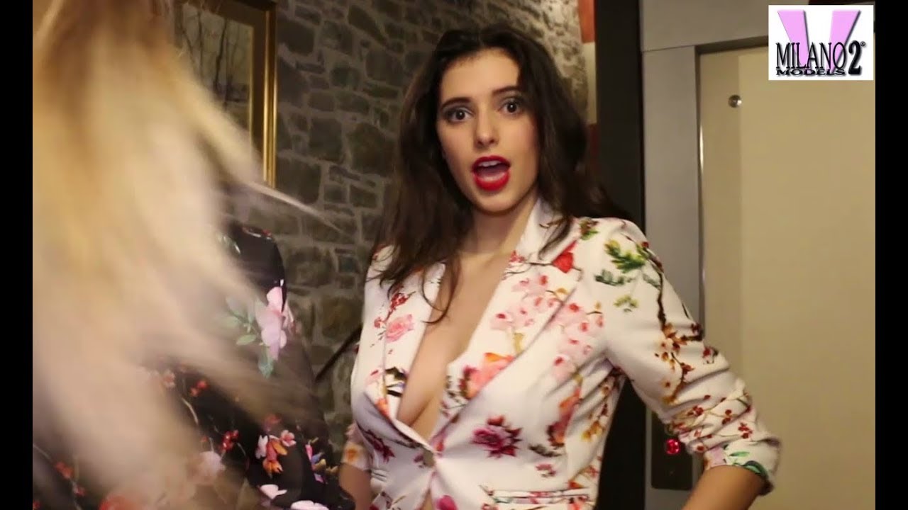 Sexy Sfilata Abiti Braless 