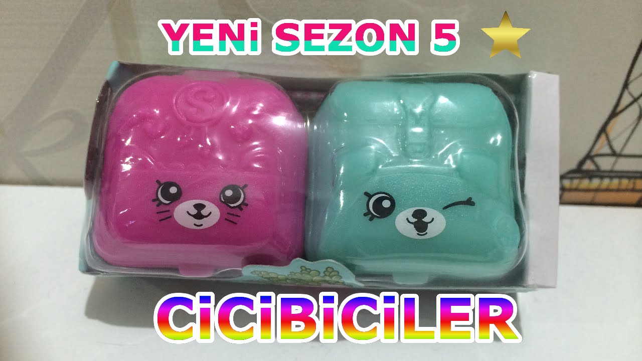 Sezon 5 Cicibiciler Shopkins Series 5 Türkiye'de İlk Defa Paket Açıyoruz 5. Sezon Cicibici
