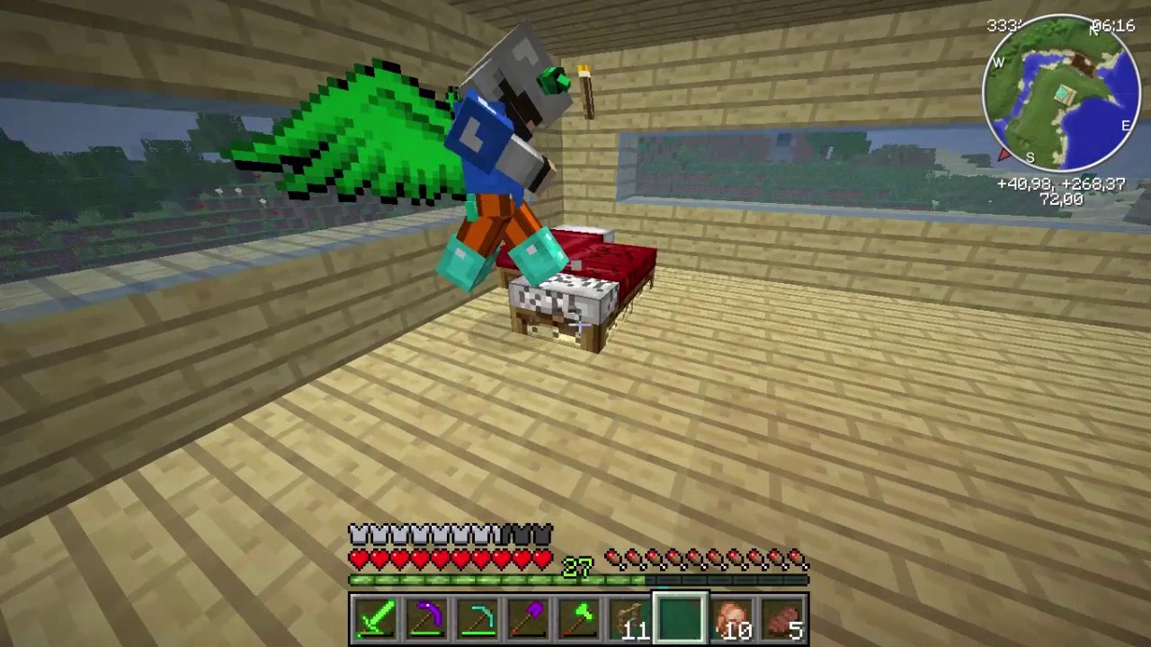 Sezon 6 Minecraft Modlu Survival Multi Bölüm 4 - Tarla