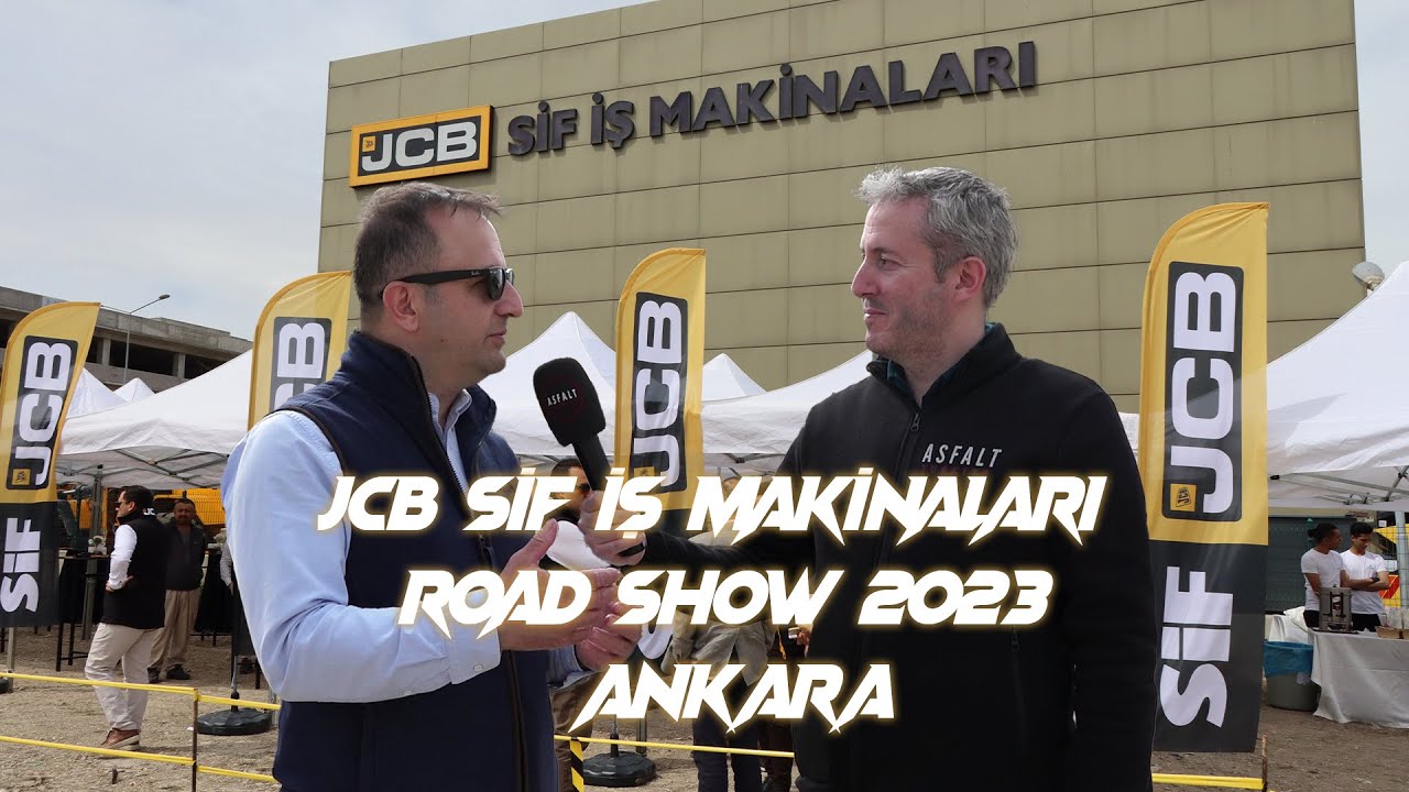 SİF İŞ MAKİNALARI JCB ROAD SHOW ANKARA 2023 ÖZEL  #sifişmakinaları #roadshow #jcb