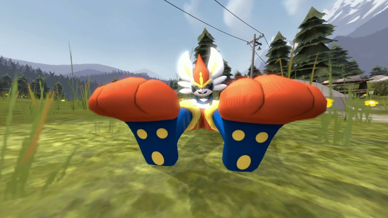 (SFM) Cinderace relaxing her feet