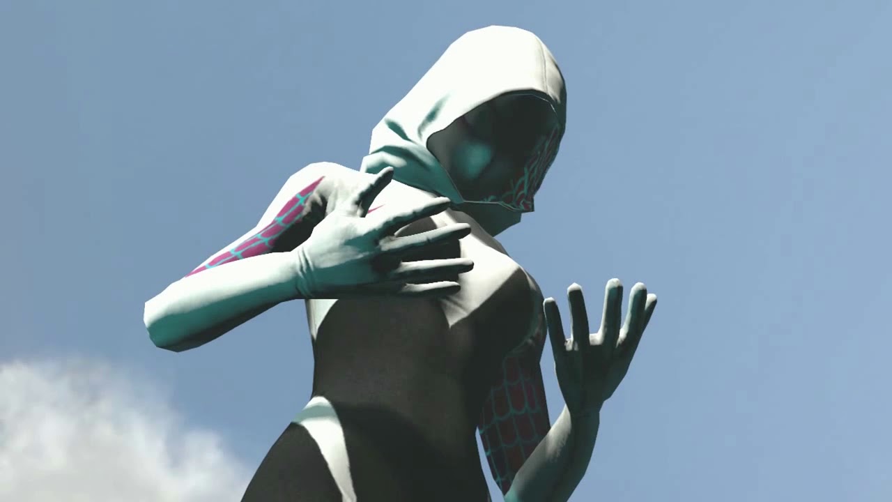 sfm giantess  spidergwen