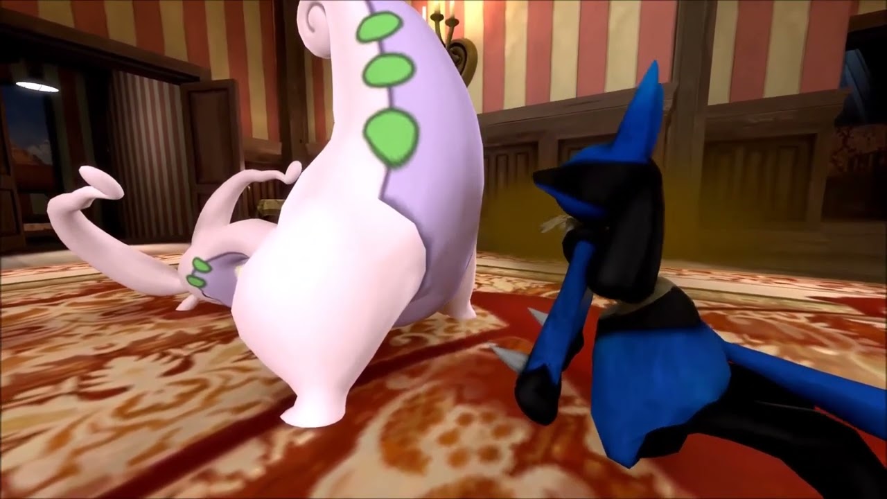 (SFM) Goodra Farting On Lucario