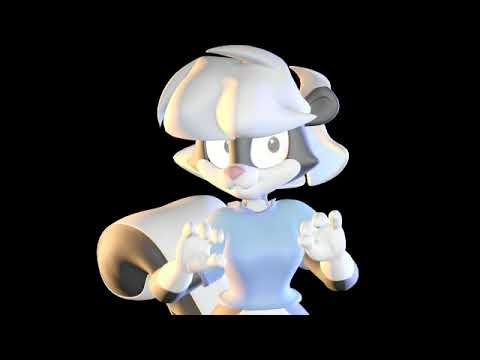 (SFM) Model/animation test. [Sabrina the skunk.]