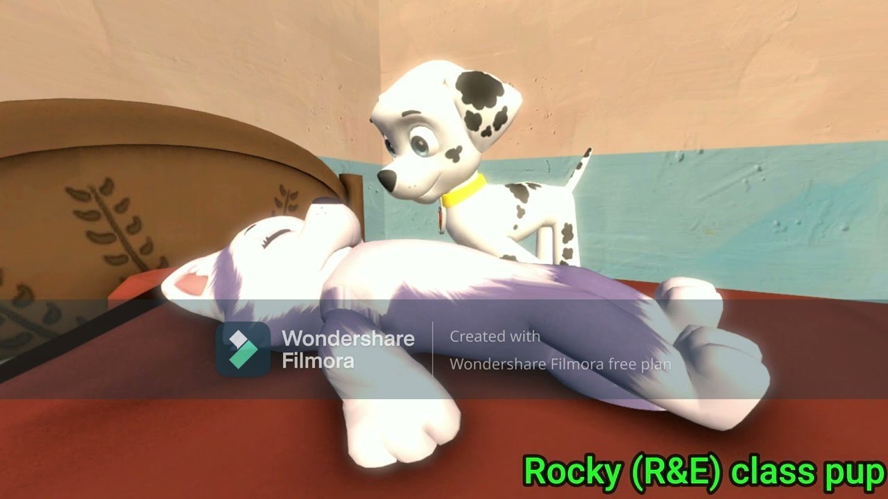 SFM PAW Patrol | Marshall kiss Everest (Evershall moment)