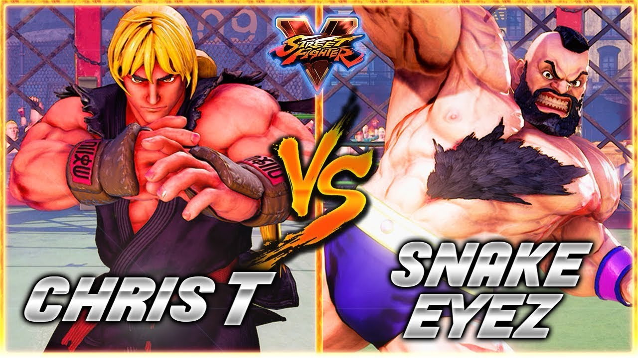 SFV AE 🔥 CHRIS T (Ken) vs SNAKE EYEZ (Zangief) | FT3 Set 🔥 SF5 TenSFV