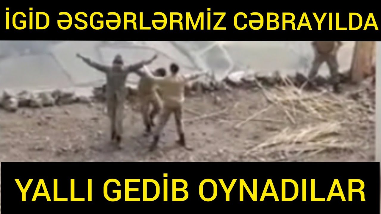 Əsgərlərimiz CƏBRAYILDA YALLI GEDİB OYNADILAR- VİDEO