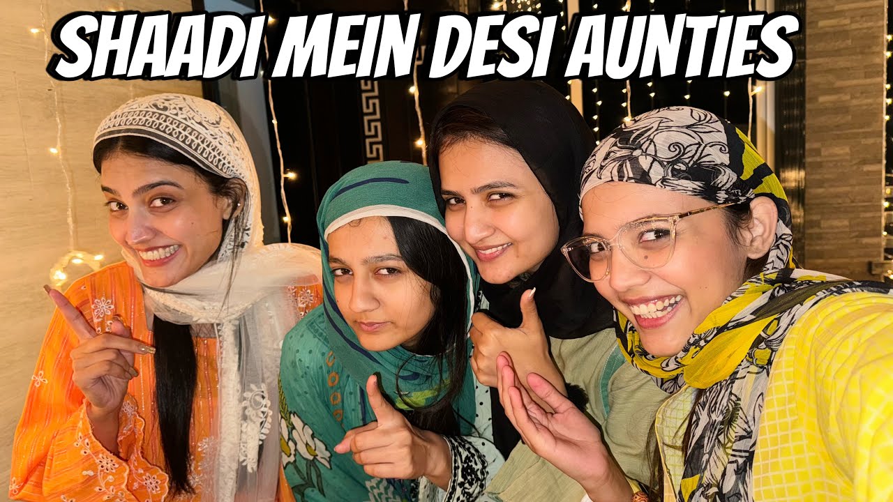 Shaadi mein Desi Aunties |Sistrology |Fatima Faisal