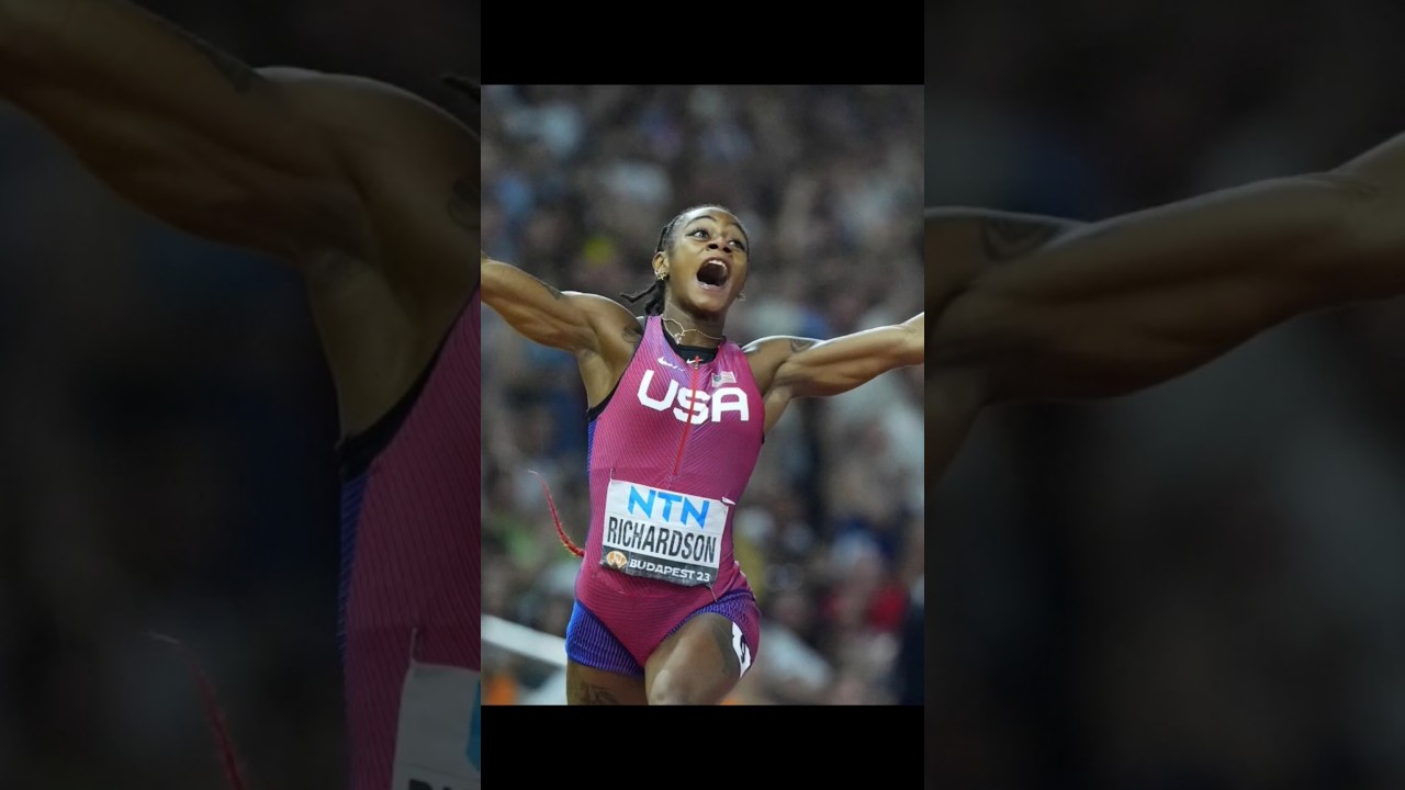 Sha'Carri Richardson 100m world champion #sprint #usa