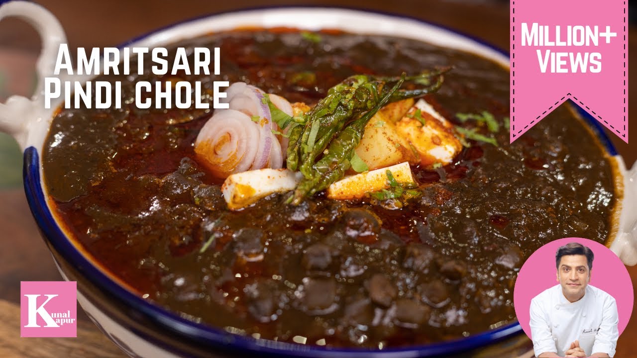 Shadi Wale Chole Halwai Jaise | Amritsari Pindi Chole Recipe | Chef Kunal Kapur | Punjabi Recipes