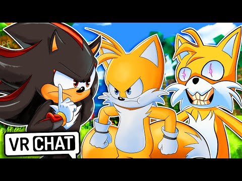 SHADOW AND TAILS MEET CRAZY TAILS! (VR Chat)