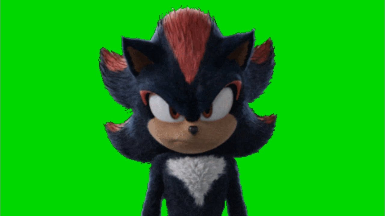 Shadow (Sonic Movie 3) - Green Screen
